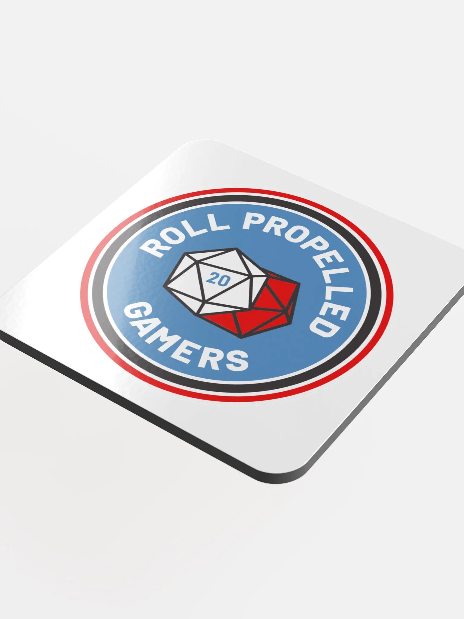 Roll Gamers Logo Coasters product image (4)