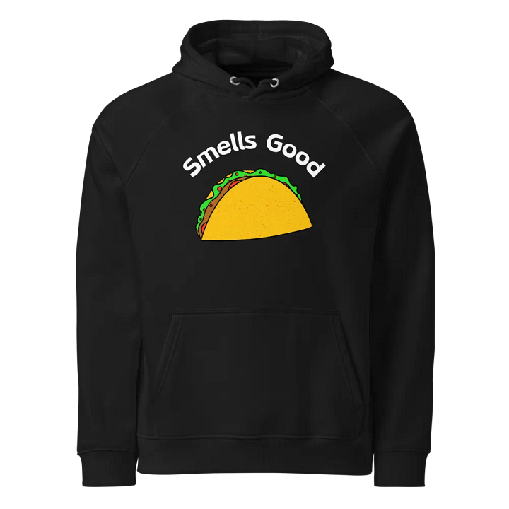 Smells Good Eco Hoodie product image (1)