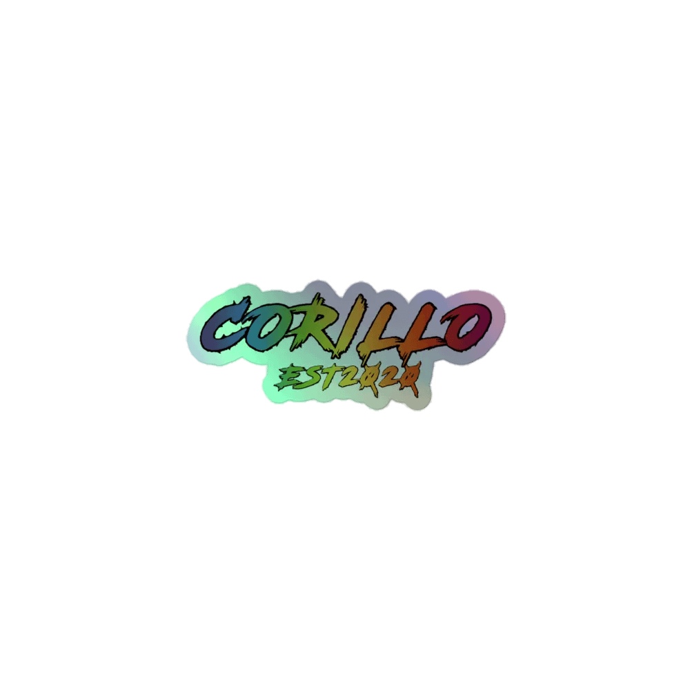 Corillo Rage Printed Sticker Holo product image (1)