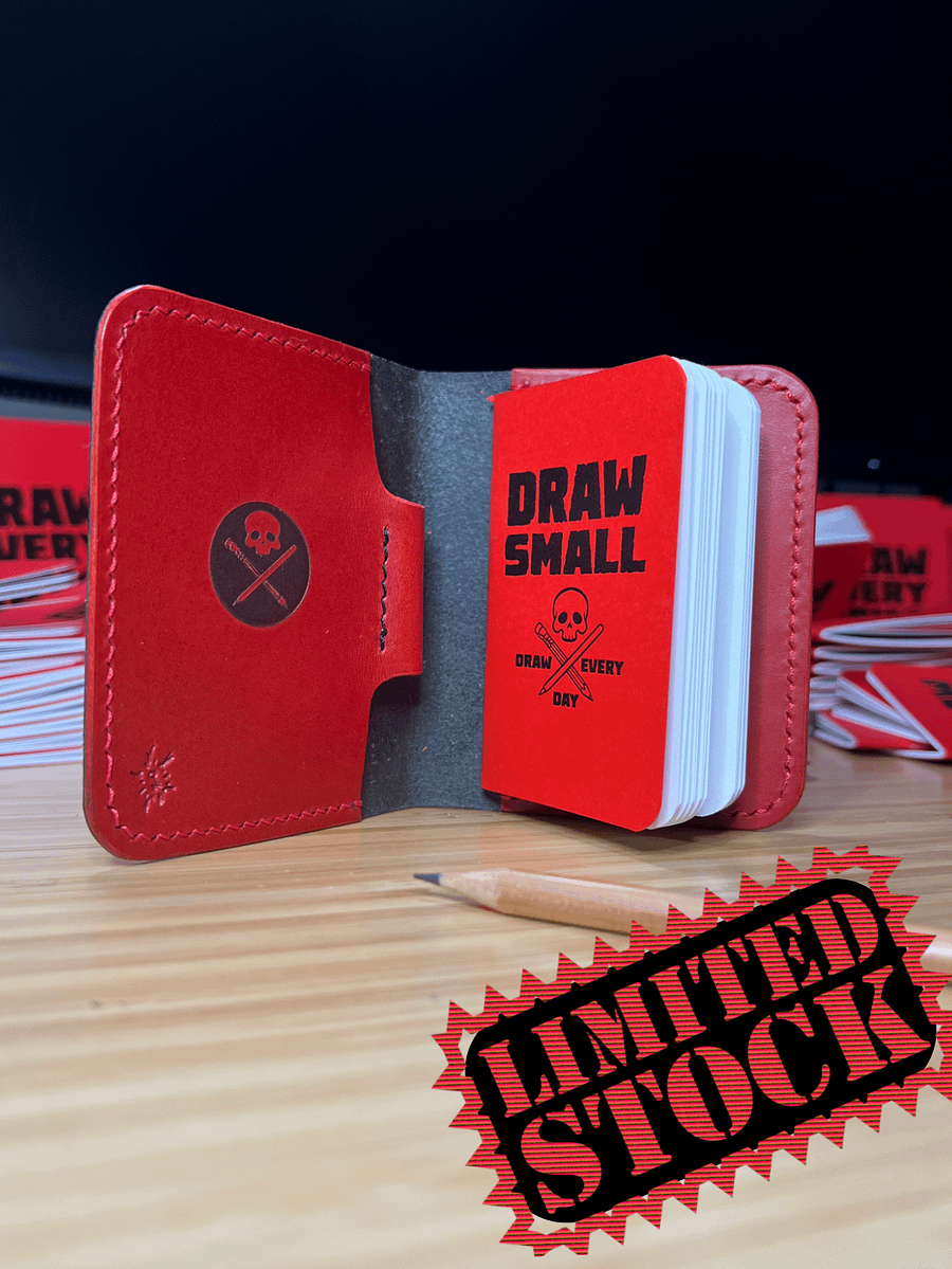 EDC Leather Sketch Wallet (Very Limited, only 1 Left!) product image (1)