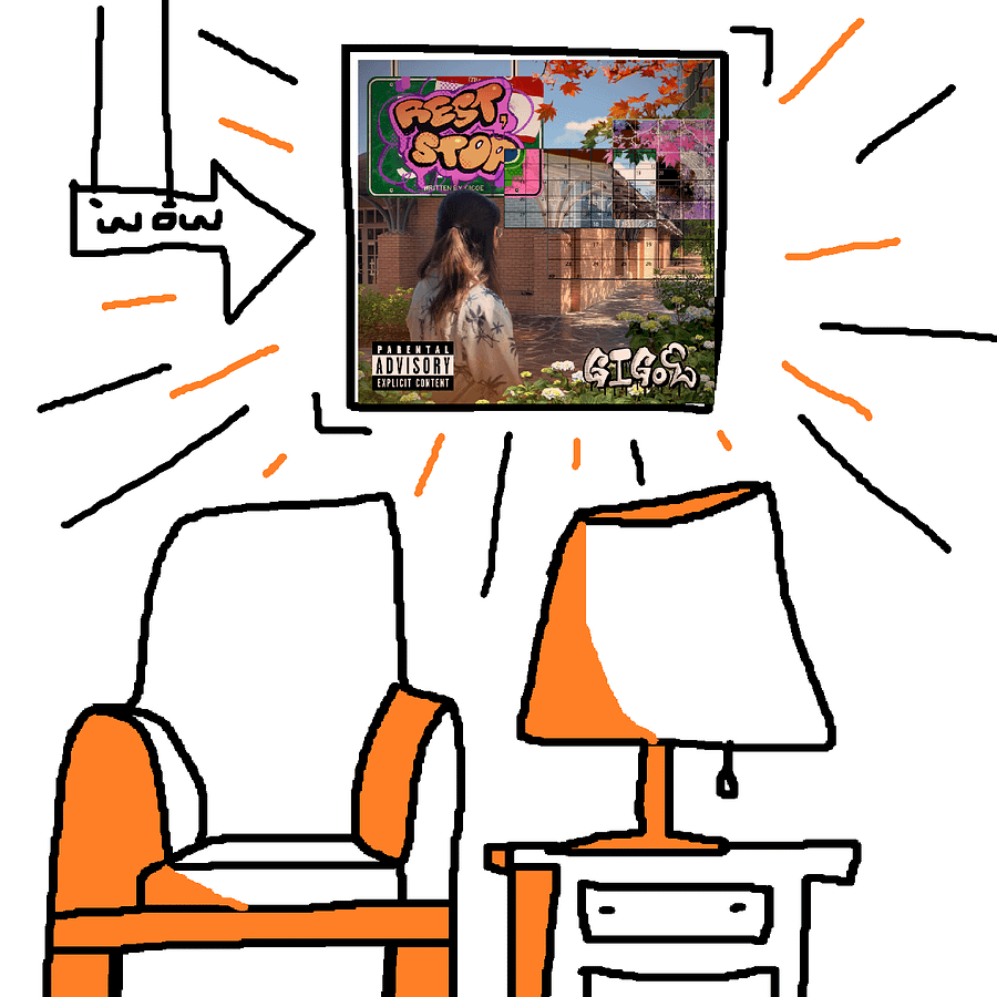 REST STOP 01: COVER POSTER product image (1)