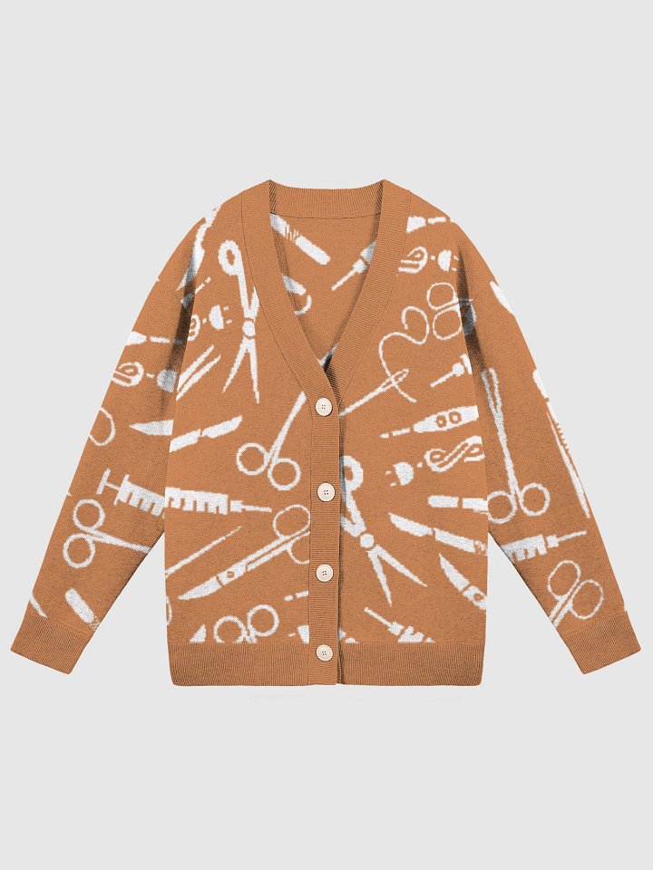 scalpel sweater (fall edition - orange) product image (3)