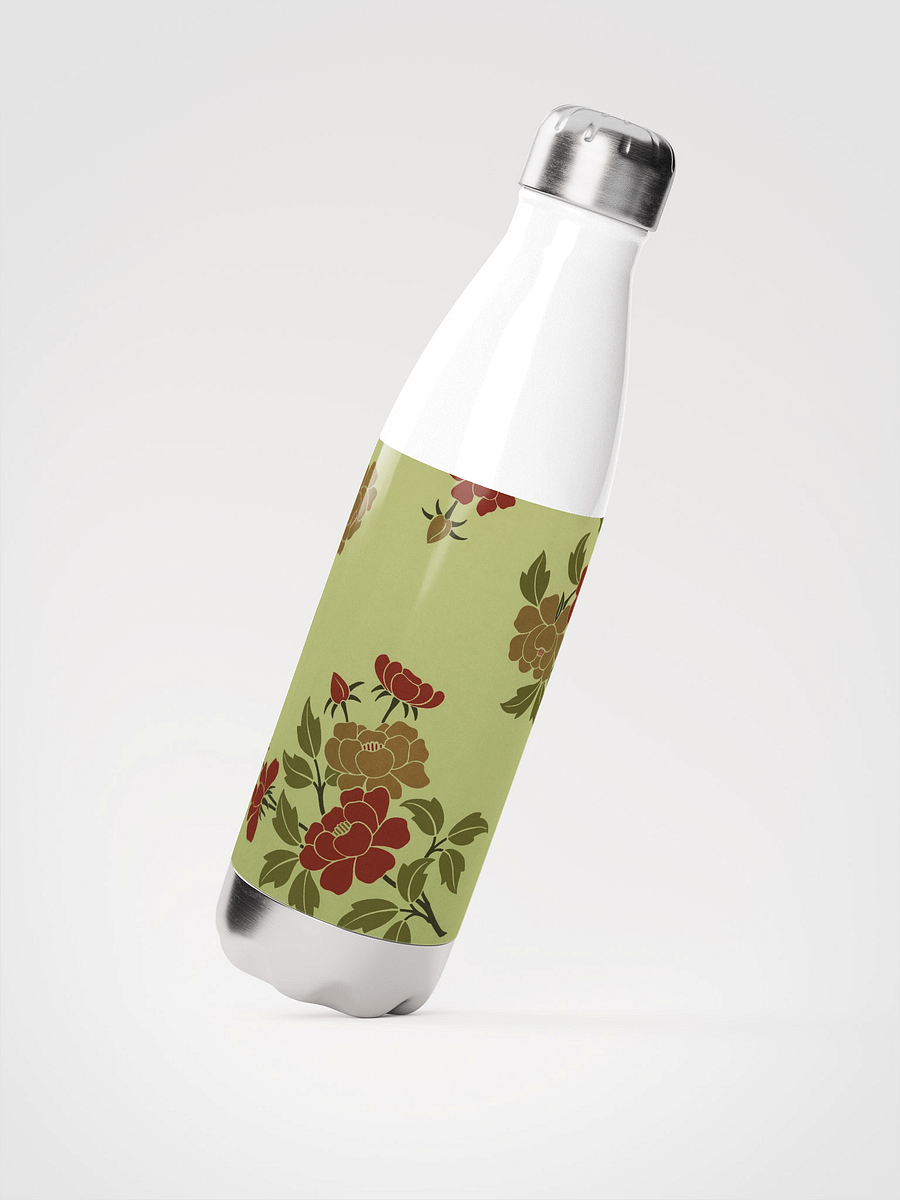 Japanese Floral. 17oz. Stainless Steel Water Bottle product image (2)
