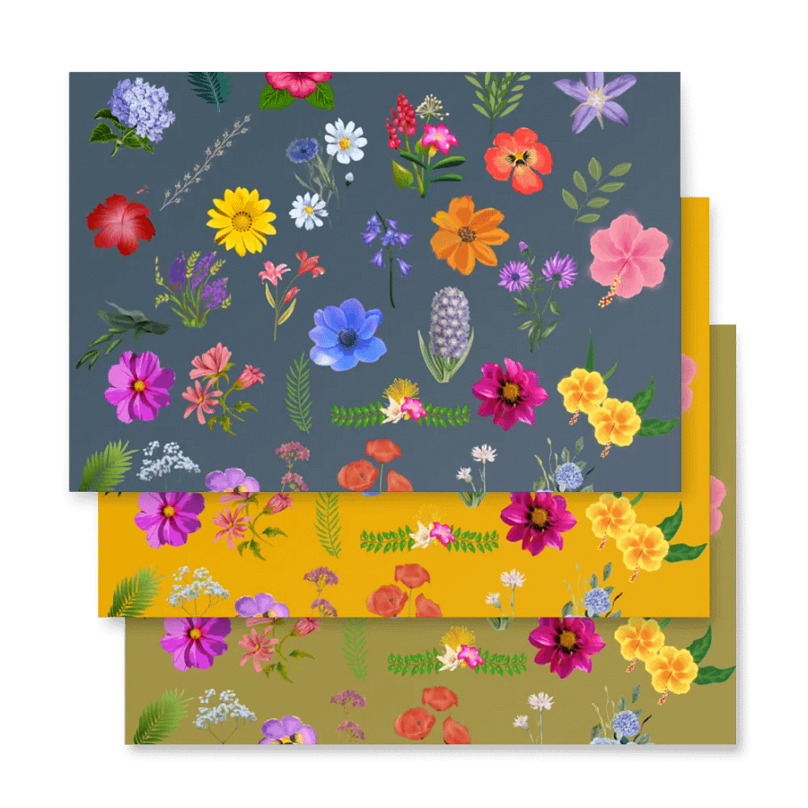 English Botanicals Wrapping Paper product image (4)