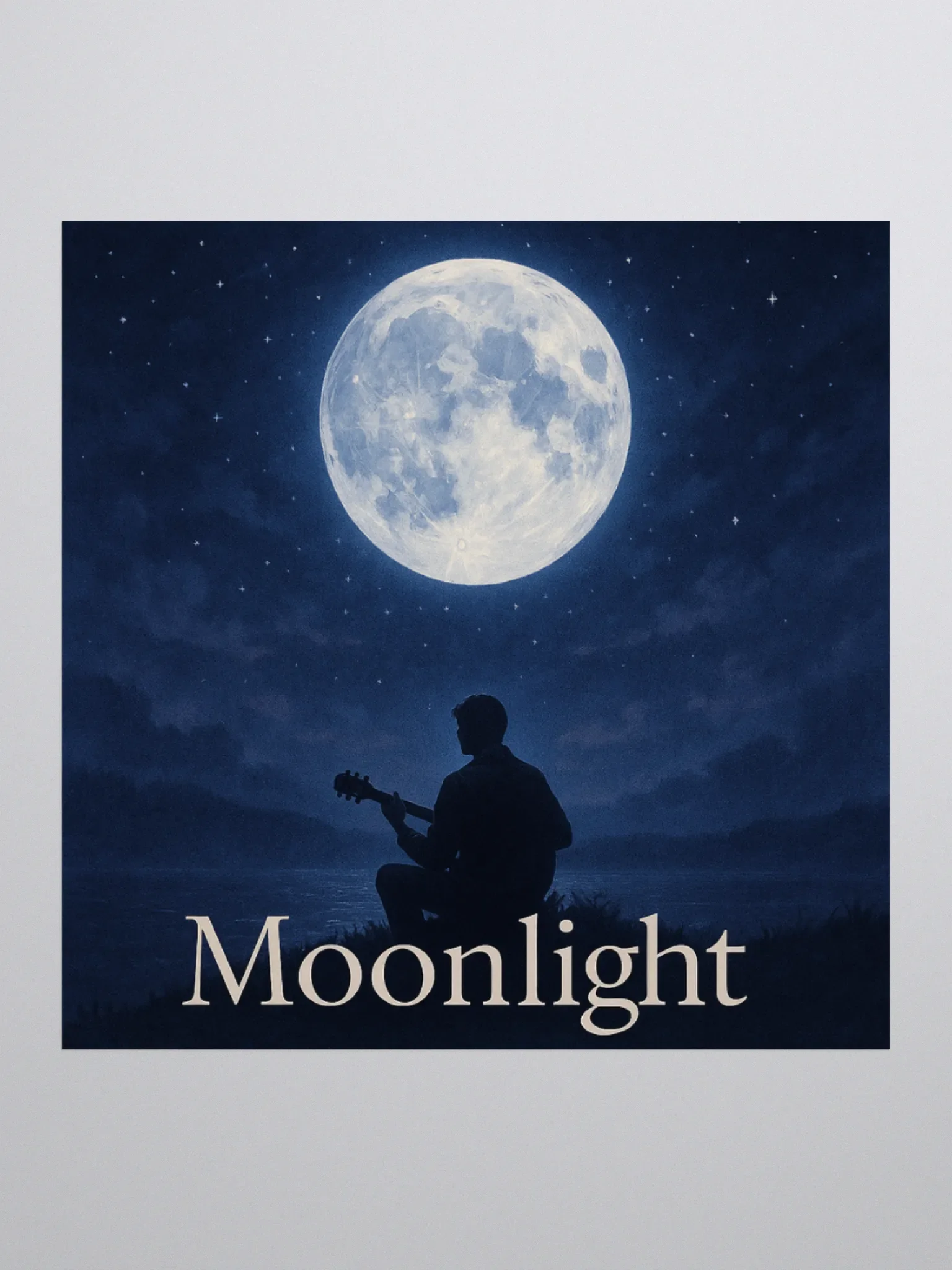 Moonlight Album Cover Sticker - Show Your Support with Style - Accessories product image (1)