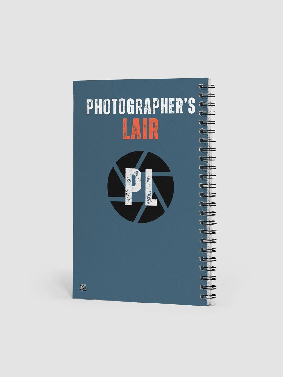 Shoot Edit Caffeine Repeat Spiral Notebook product image (4)