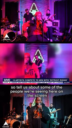 Man… I’m honestly just full of gratitude right now 🙏🏾💙

Huge thank you to Detroit Rising 🌆, Michael Seger 🎥, Ethan Marc Band ...