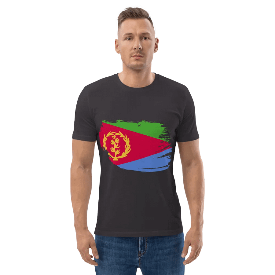 Eritrean Emblem Distressed T-Shirt product image (136)