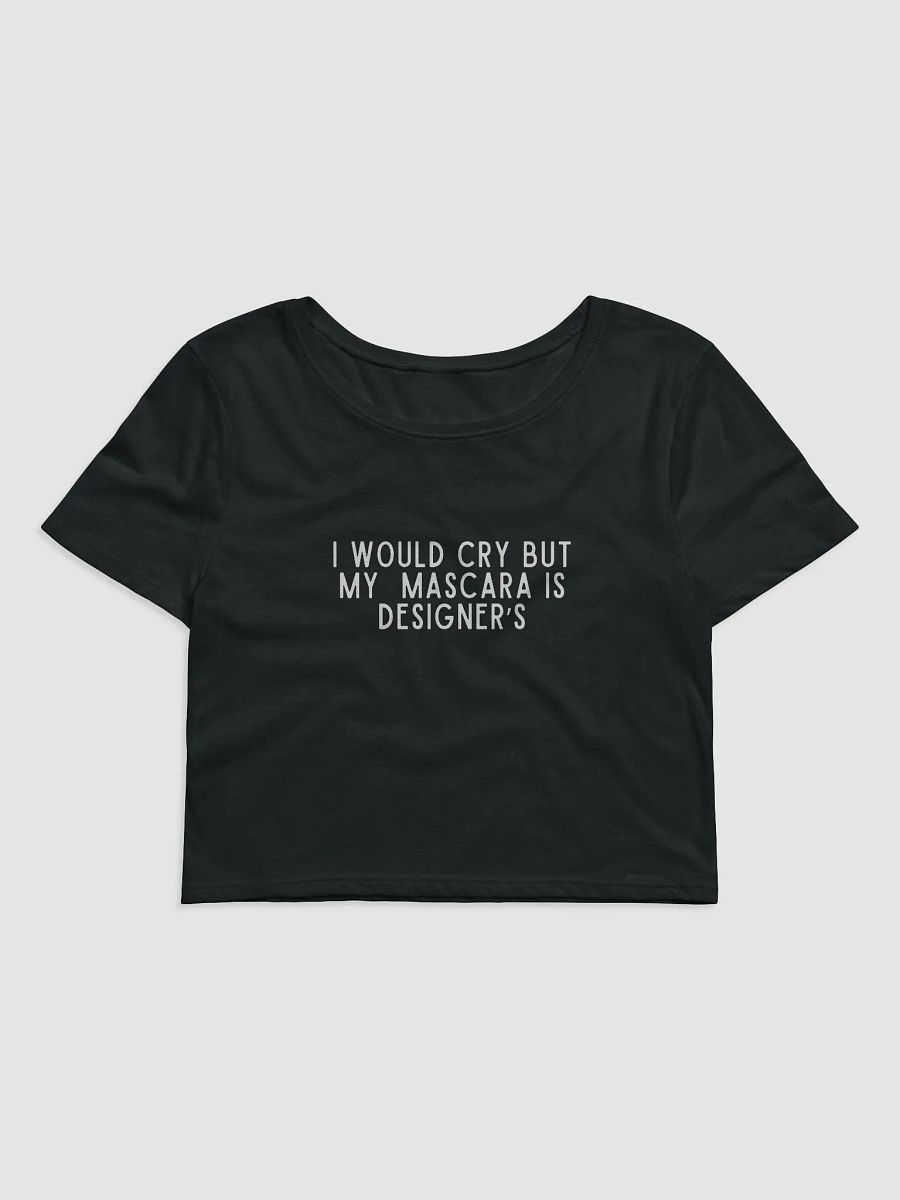 I Would Cry Crop Tee product image (1)