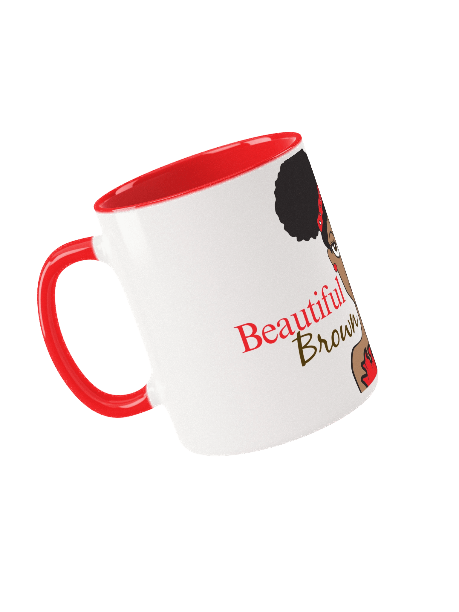 Cocoa Beautiful Brown Girl Mug product image (4)