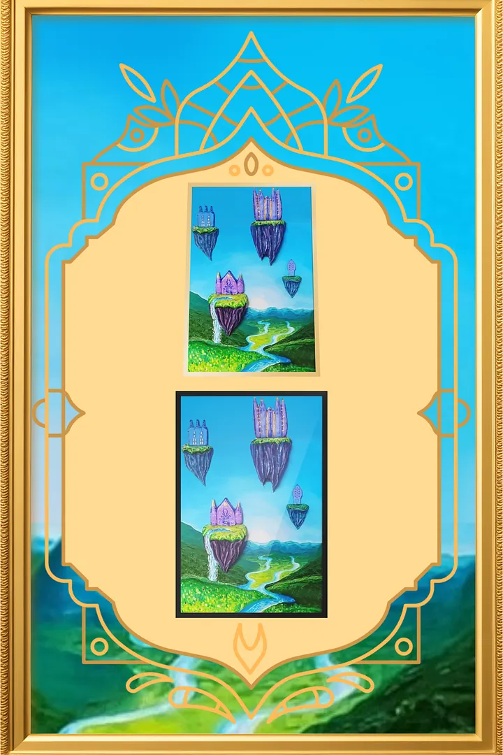 Fantasy World Framed Print product image (2)