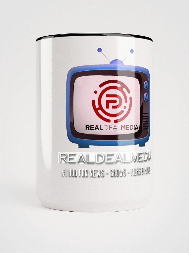 Real Deal Media TV Ceramic Mug product image (1)