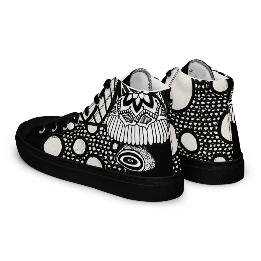 Mystical Mushroom Womens High Tops product image (6)