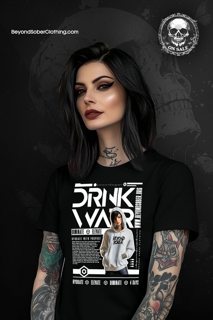 DRNK WATR: Futuristic Visionary Tee product image (1)