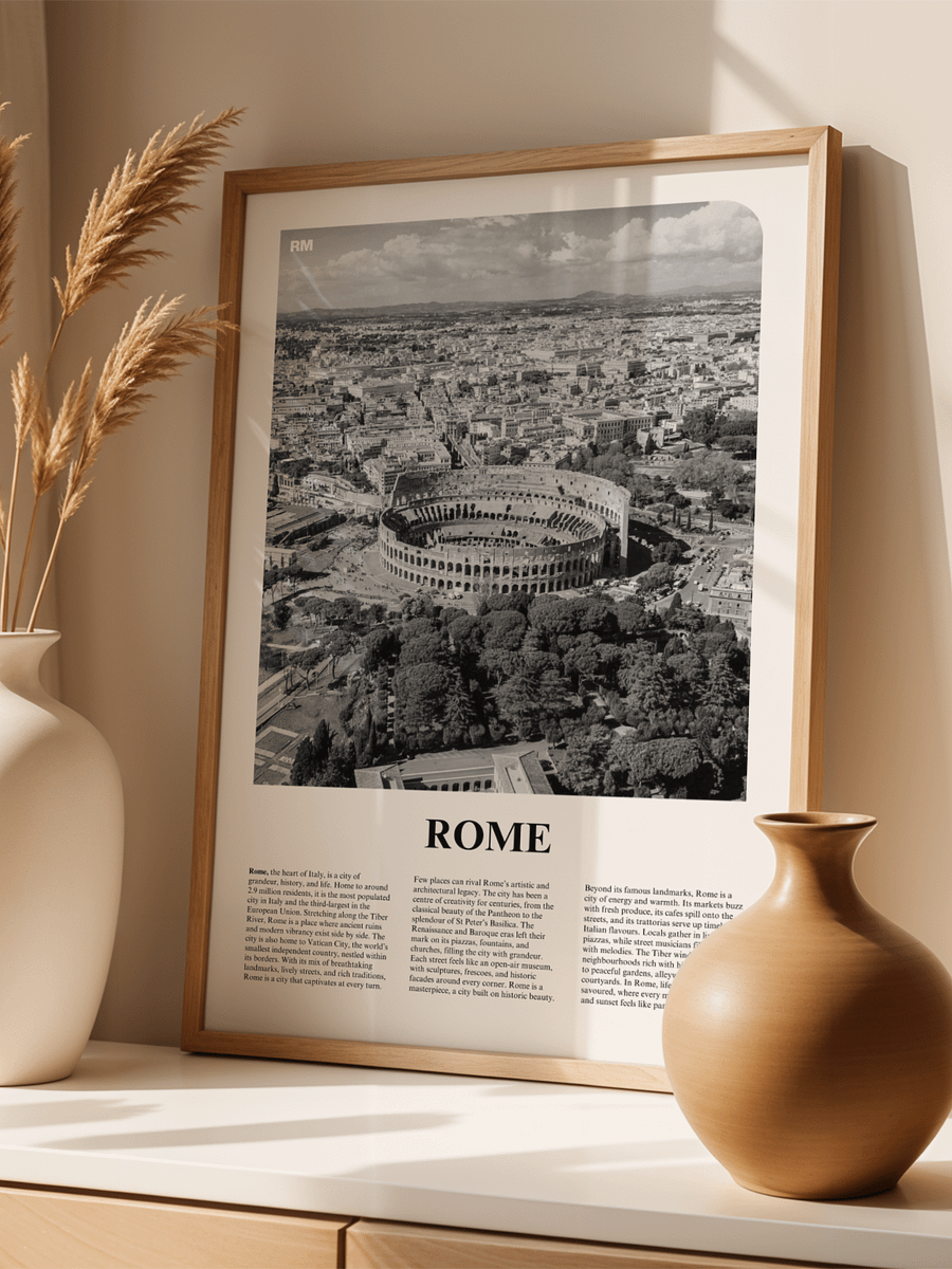 Rome 01 Newspaper Poster product image (3)
