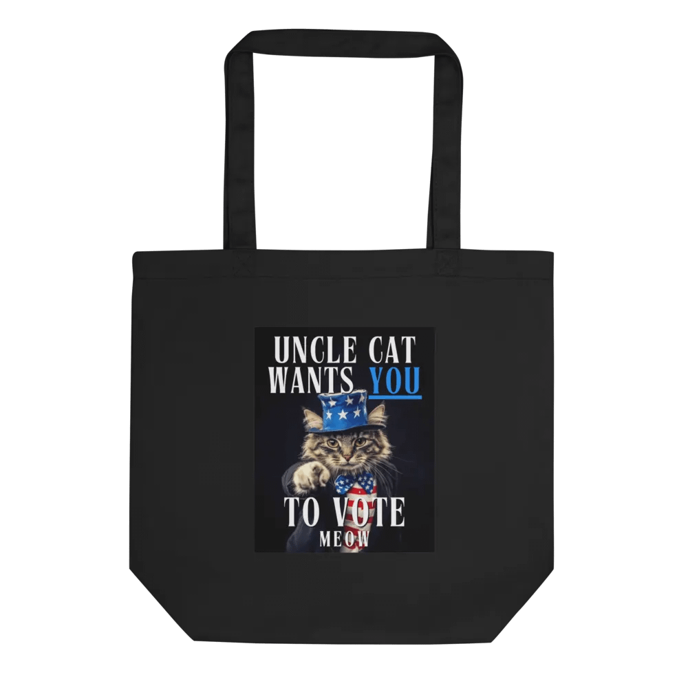 Uncle Cat Wants YOU To VoteTote Bag product image (1)