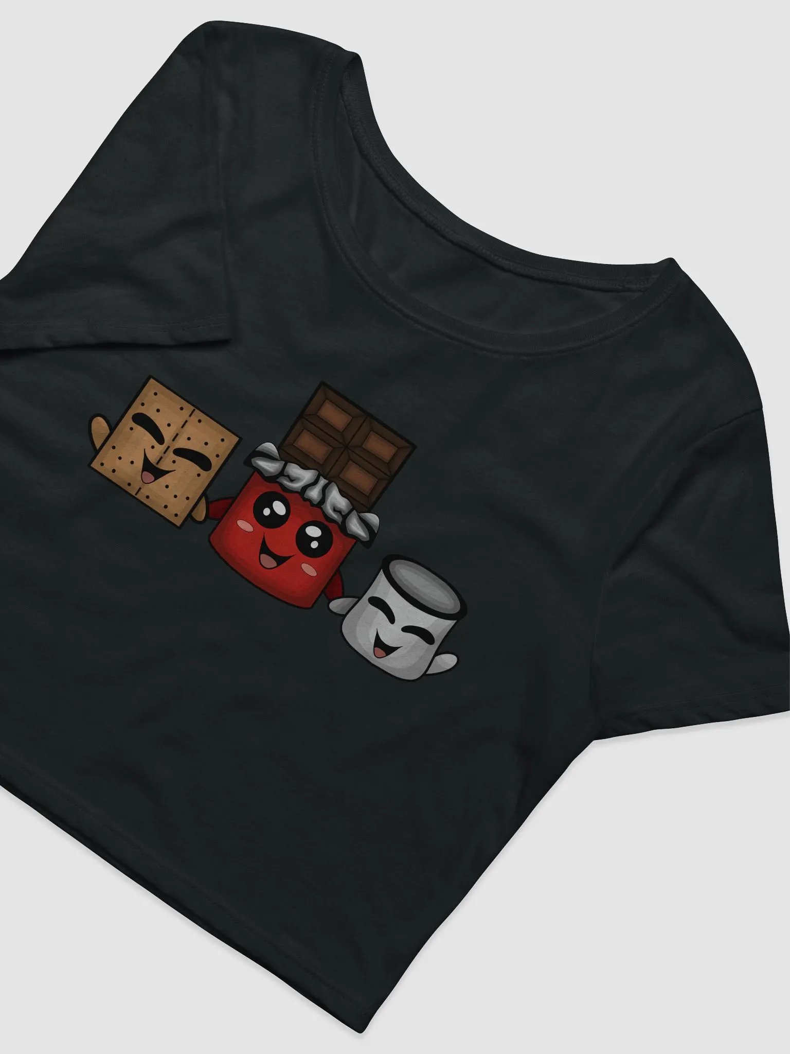 Smores Friends V1 Cropped T-Shirt product image (6)