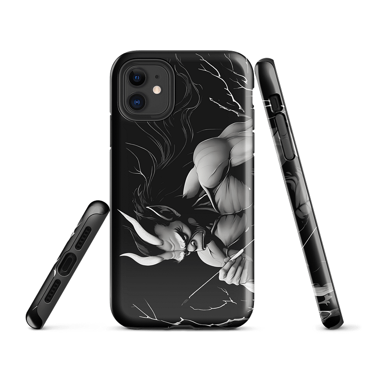 Intimidating Oni Demon Art IPhone Case product image (1)