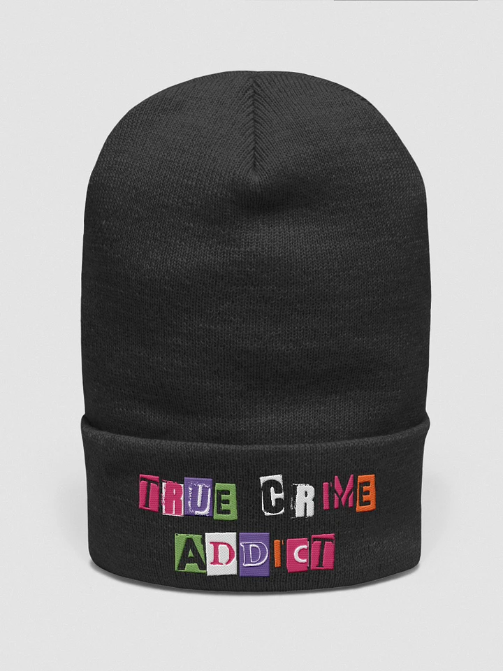 True Crime Addict Beanie product image (1)