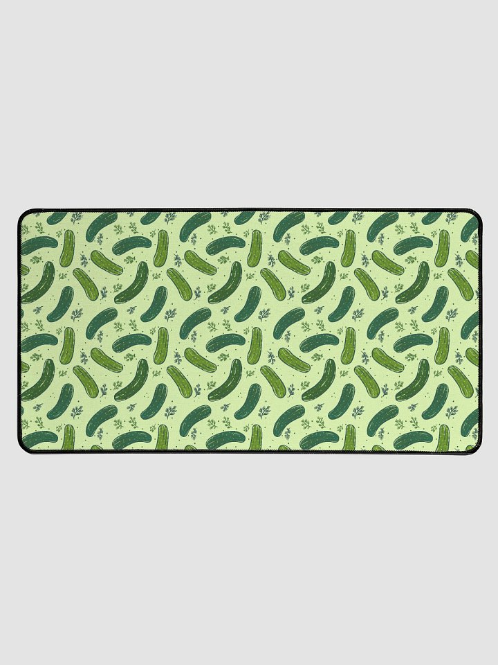 Dill Pickles Patterned Desk Mat product image (1)
