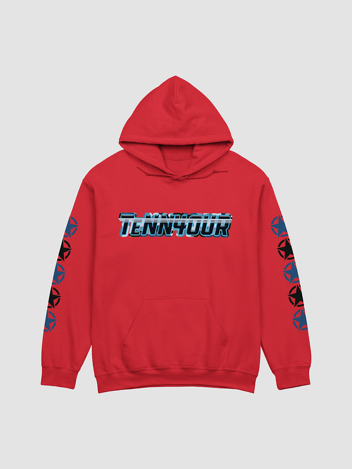 #TeNN4OURARMY Hoodie - Blue & Black product image (3)