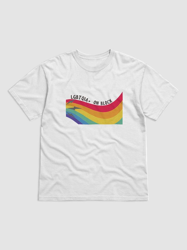 PRIDE - LGBTQIA+ on Block Tee product image (1)