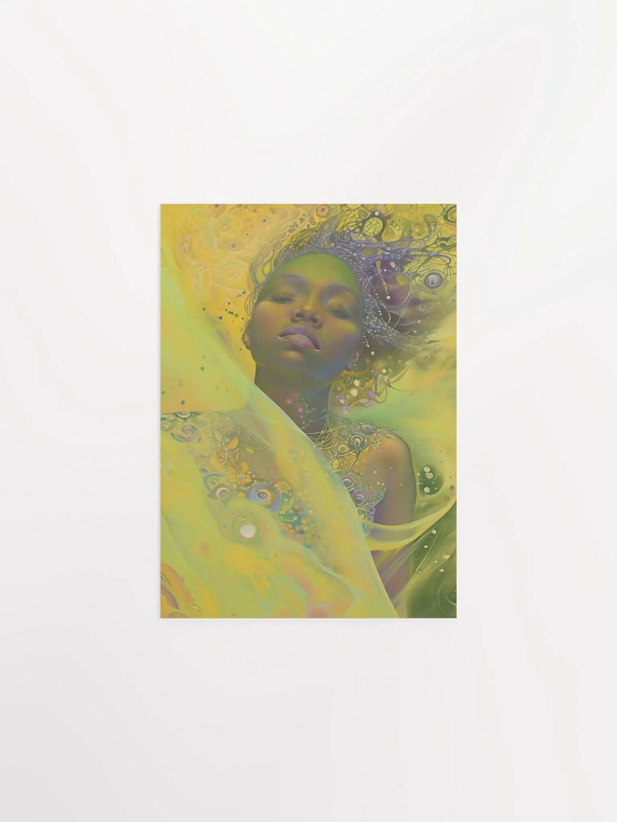 Ethereal Green Serenity Poster product image (1)