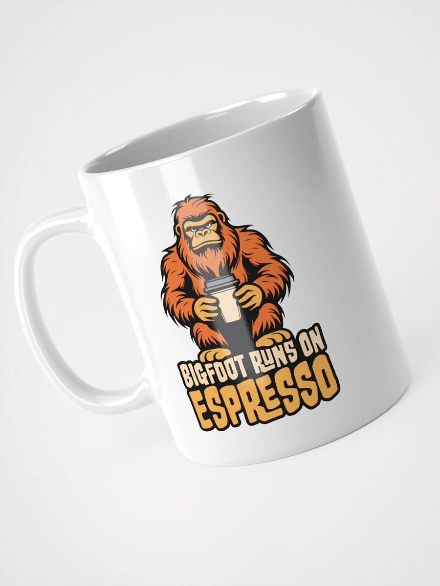 Bigfoot Runs on Espresso Coffee Mug product image (3)