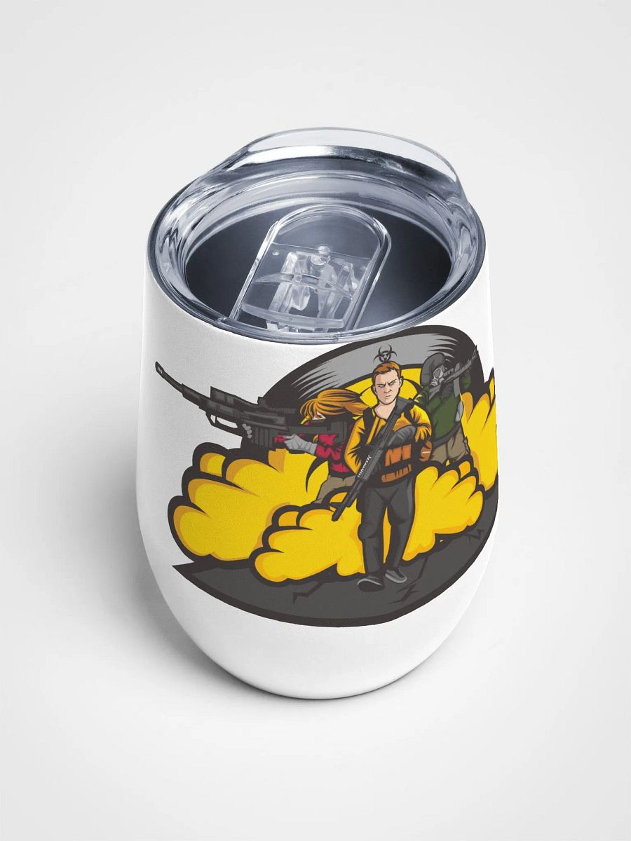 Apocalyptic Death Squad Wine Tumbler product image (4)