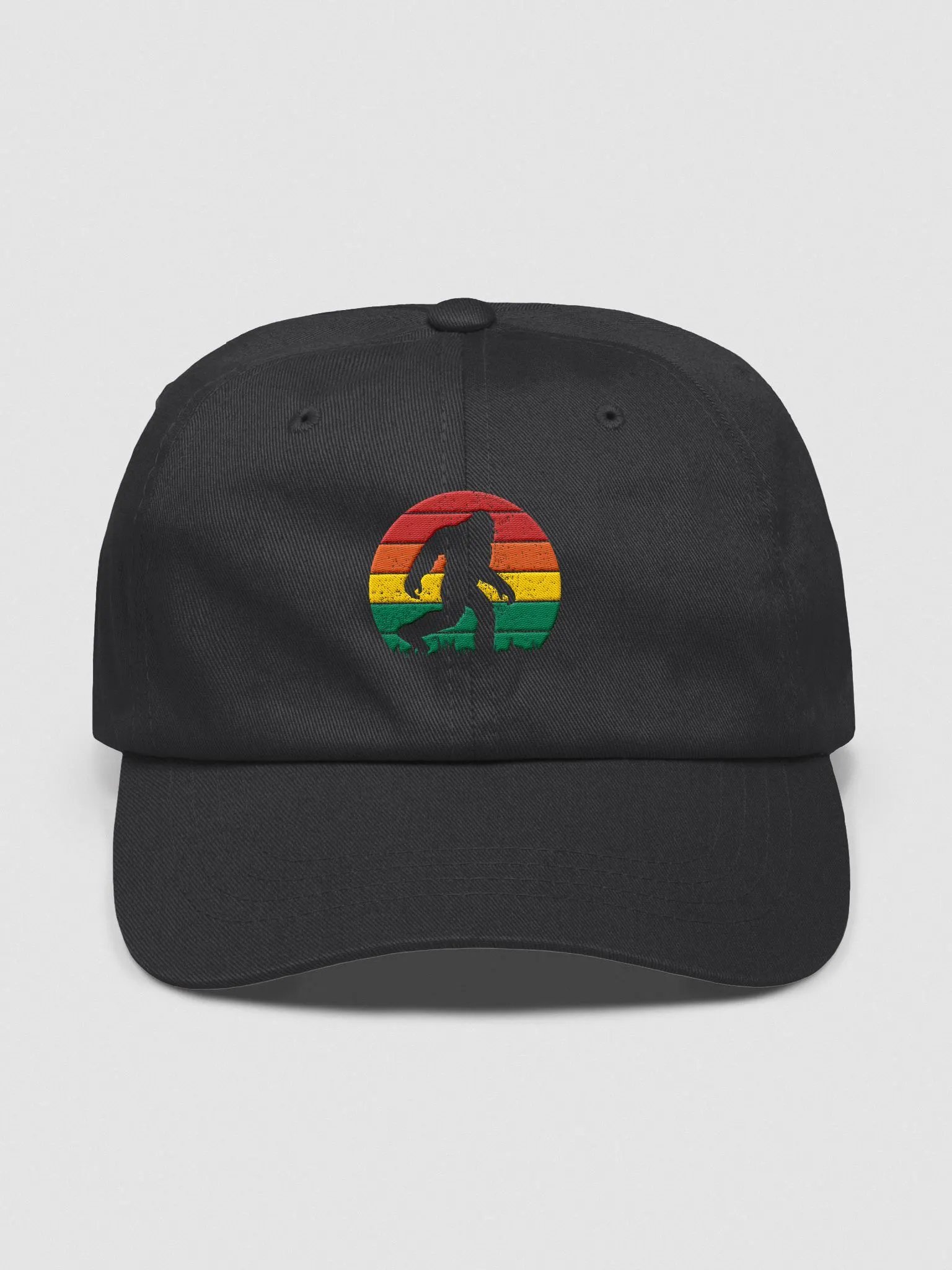 Sunset Bigfoot Embroidered Cap product image (4)