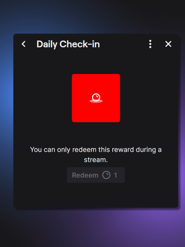 Twitch "Daily Check-In" System product image (1)