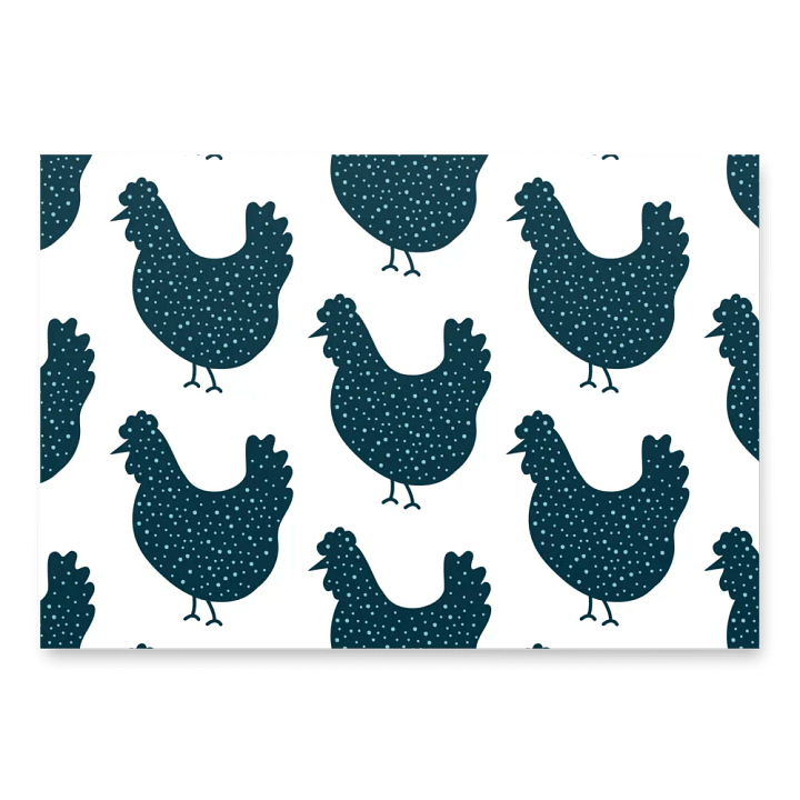 Country Chicken Wrapping Paper product image (1)