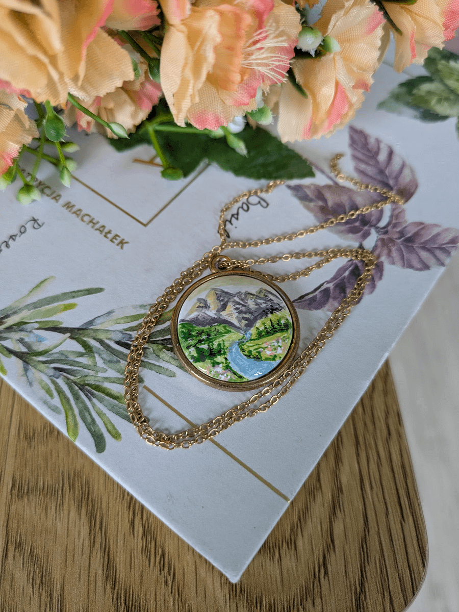 Tatra Mountainscape - Pendant Necklace product image (4)