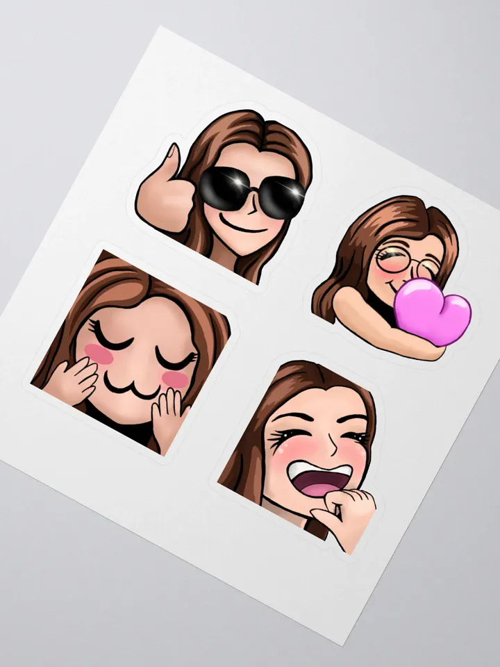 3va Emote sticker sheet product image (4)