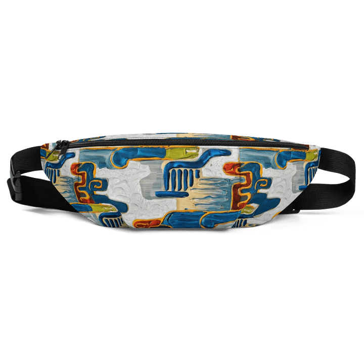 Combing the Clouds painted Small Crossbody bag product image (2)