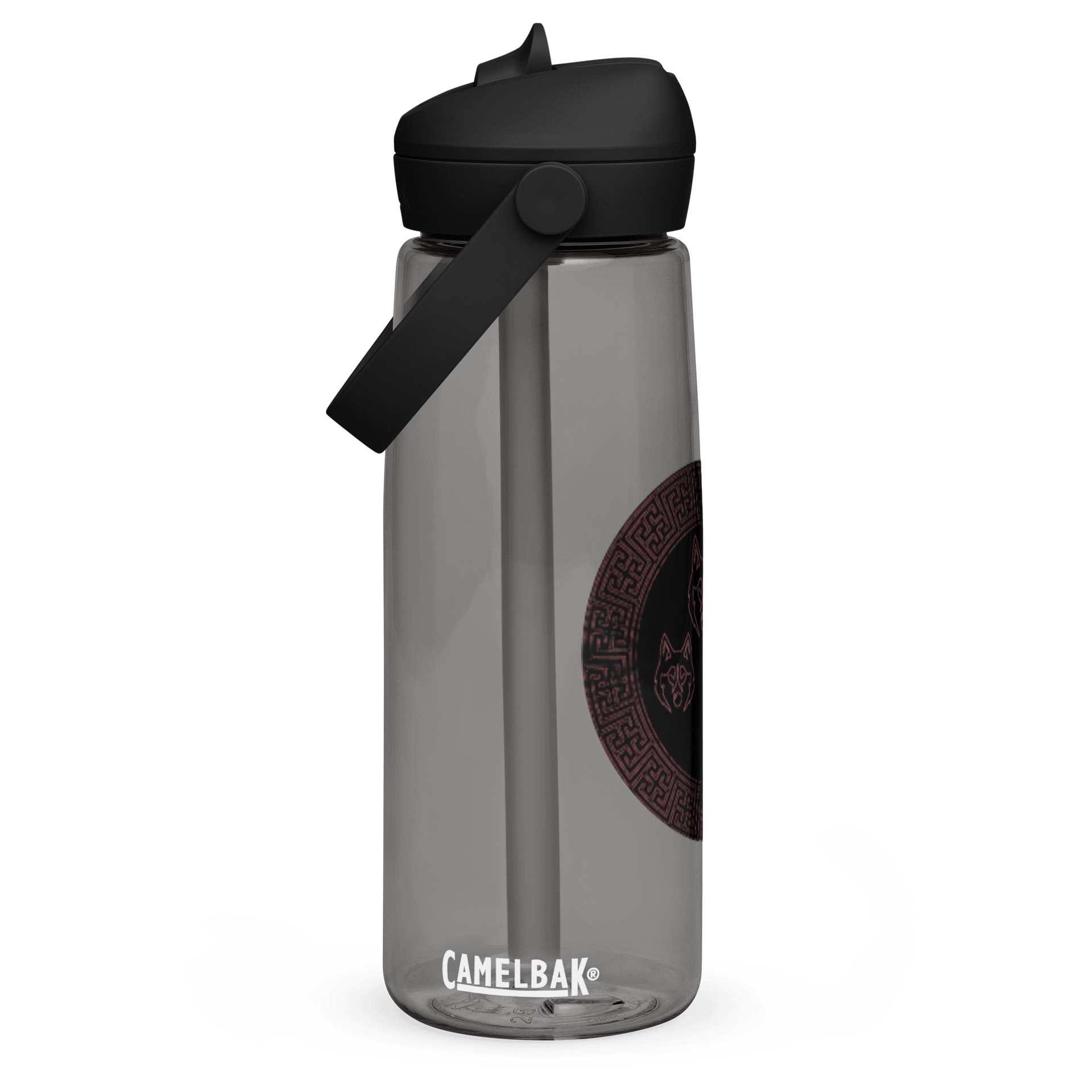 Tri-Wolf Emblem Water Bottle product image (1)