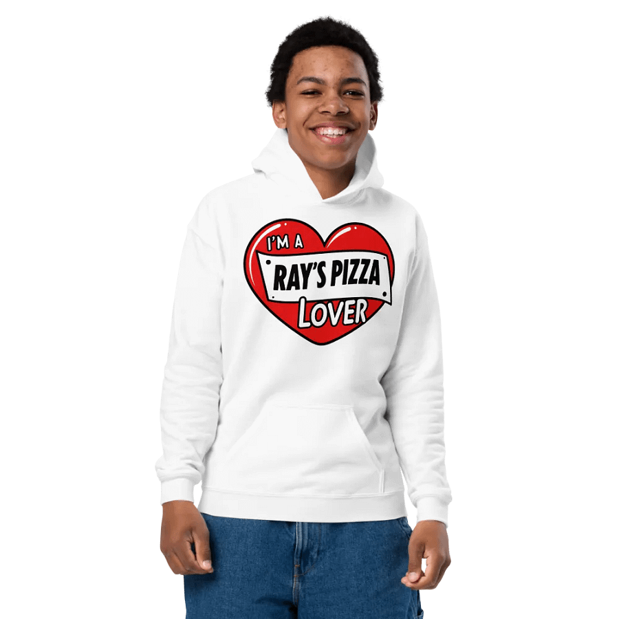 I'm A Ray's Pizza Lover Youth Heavy Blend Hoodie product image (17)