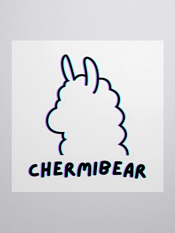 glitchpaca vinyl sticker product image (3)