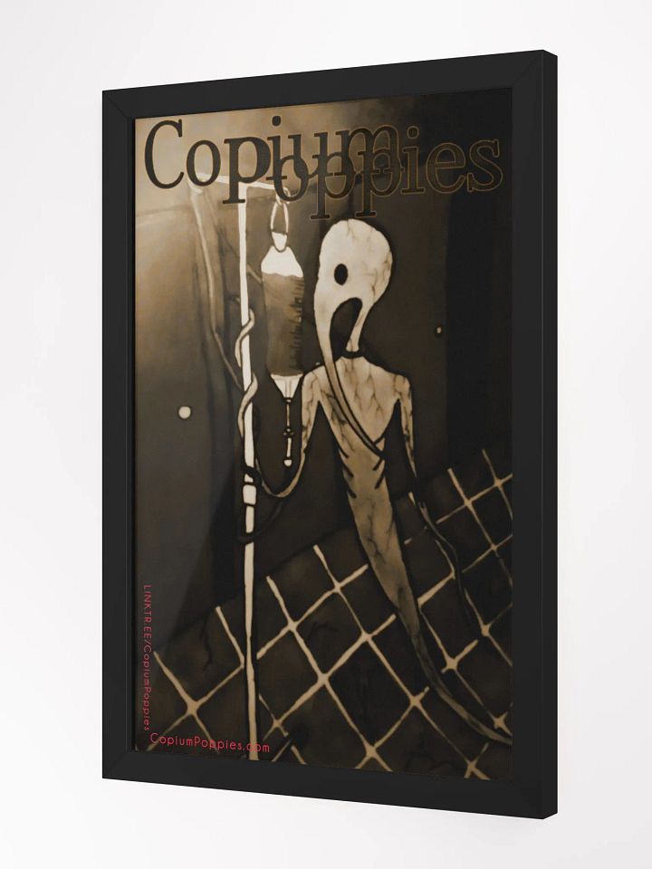 Copium Poppies - "Dmitry's Curse" (Sepia Variant) Framed Poster product image (2)