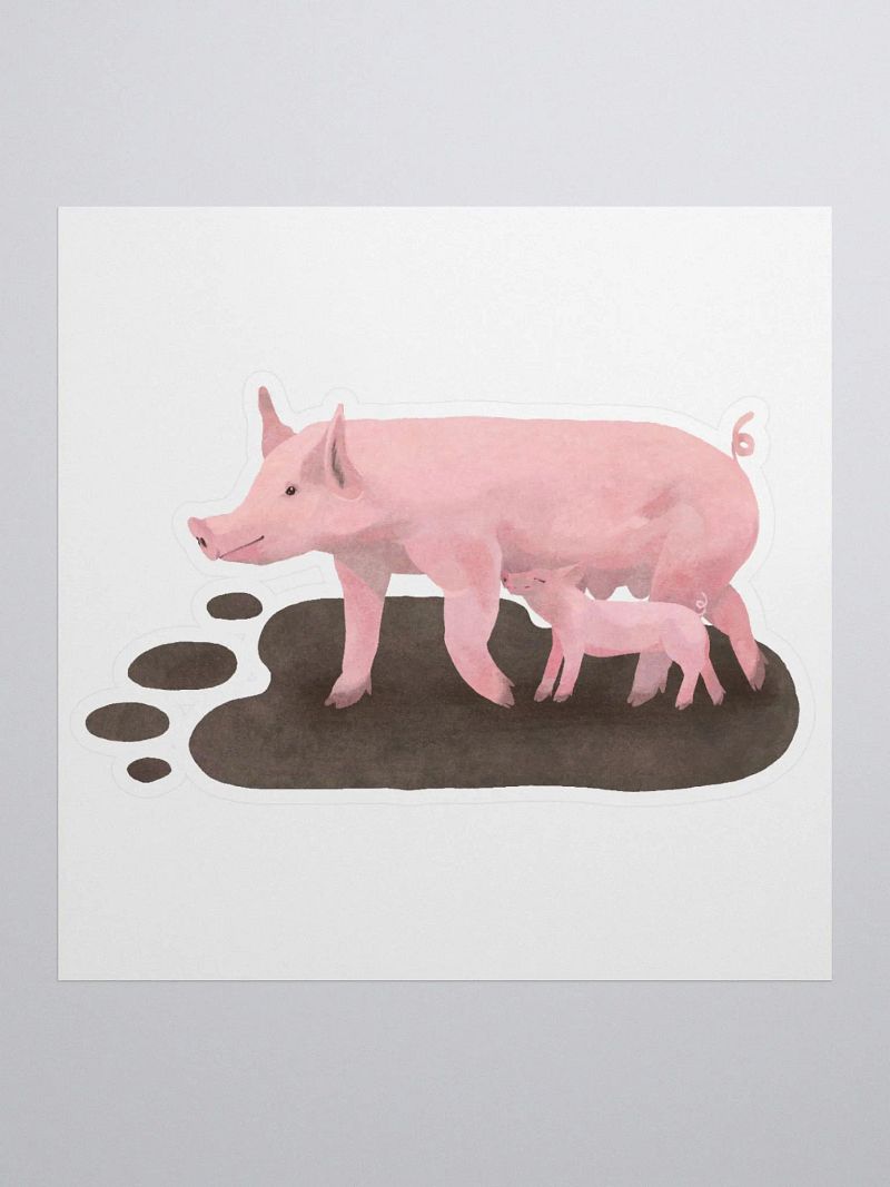 Momma Pig Sticker