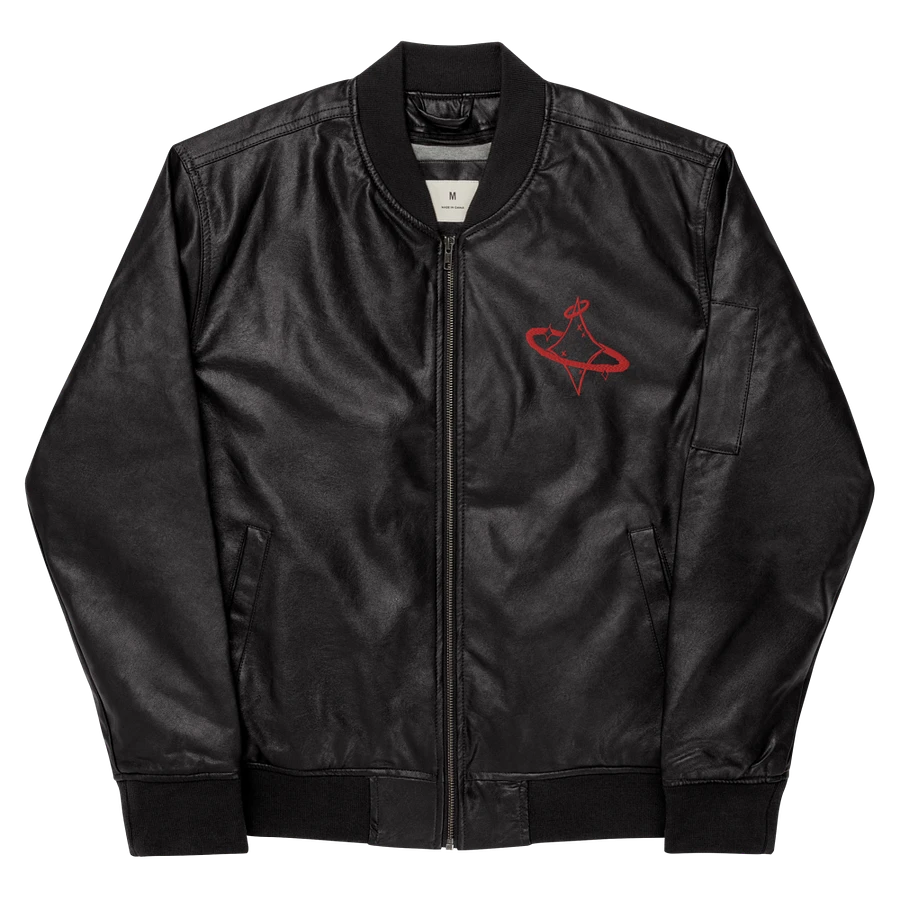 Revived Leather Bomber Jacket product image (11)