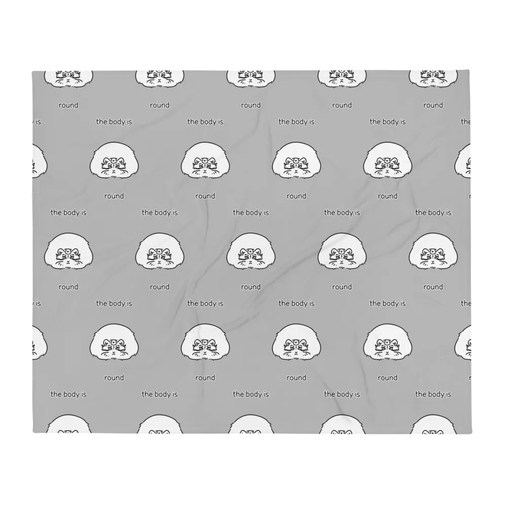 The Body Is Round - Throw Blanket product image (2)