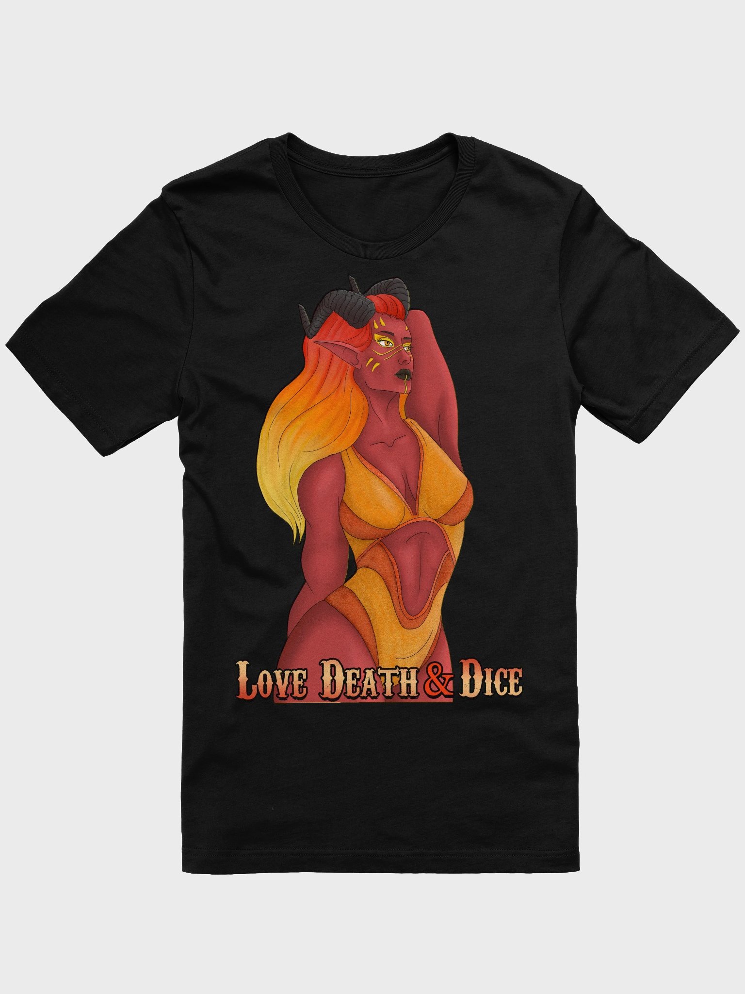 Love Death and Dice: The Wild Beyond – Violet Fems Pinup Tee product image (3)