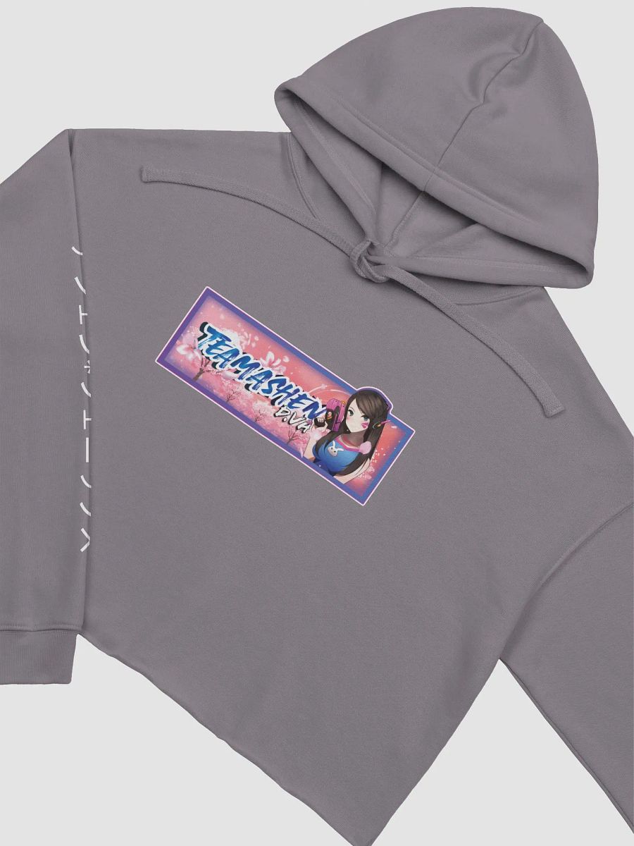 Anime Logo Crop Top Hoodie product image (1)