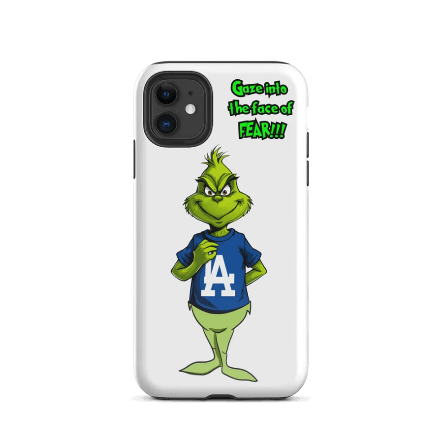 Grinch "Gaze into the Face of Fear" iPhone Cover product image (47)