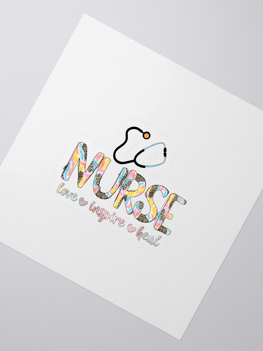 Nurse Love Inspire Heal Stickers product image (2)