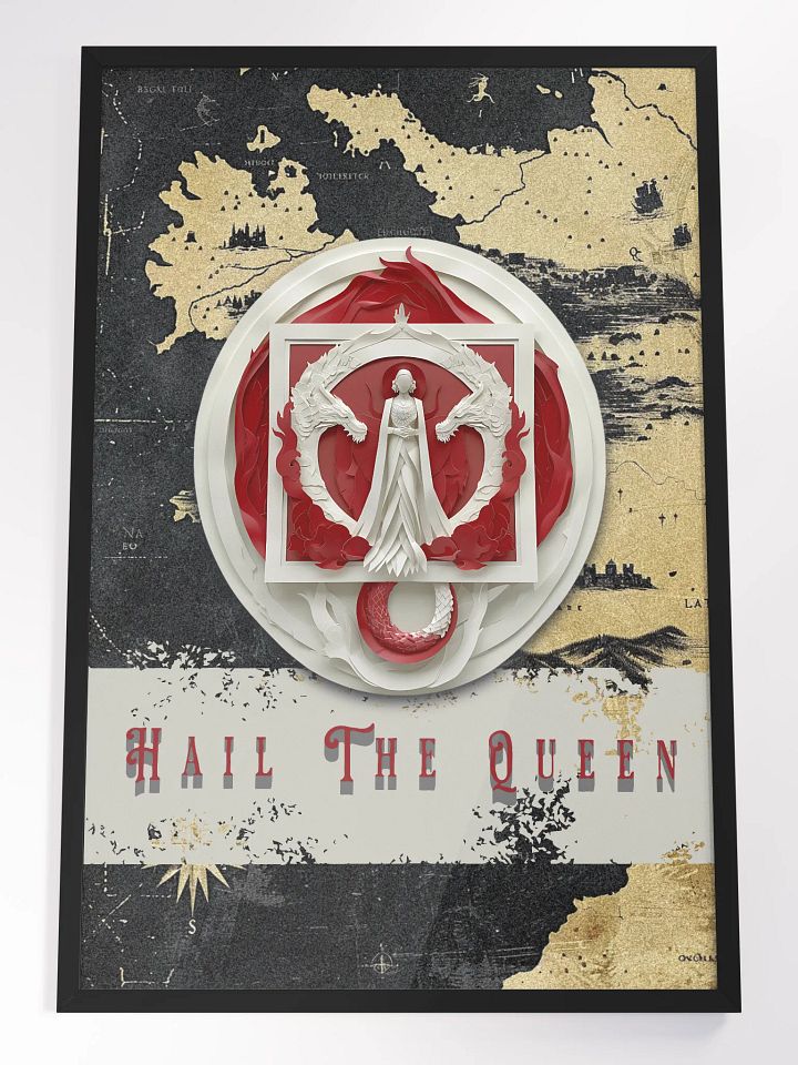 Hail The Queen Framed Poster product image (1)