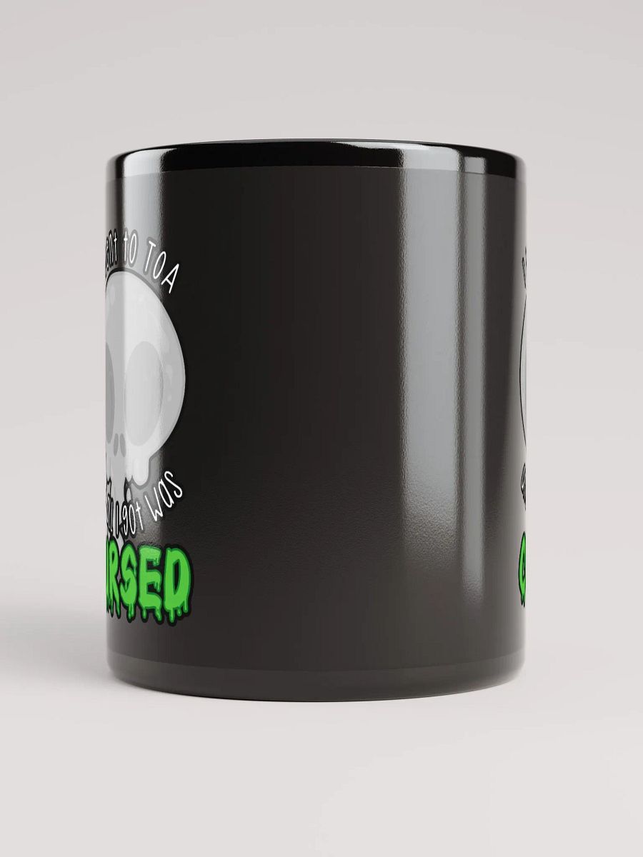 All I Got Was Cursed - Priest - Black Glossy Mug product image (5)