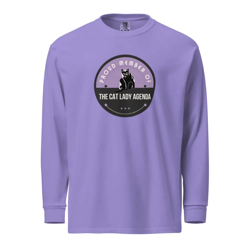 The Cat Lady Agenda: Feminist inspired long sleeve shirt product image (57)