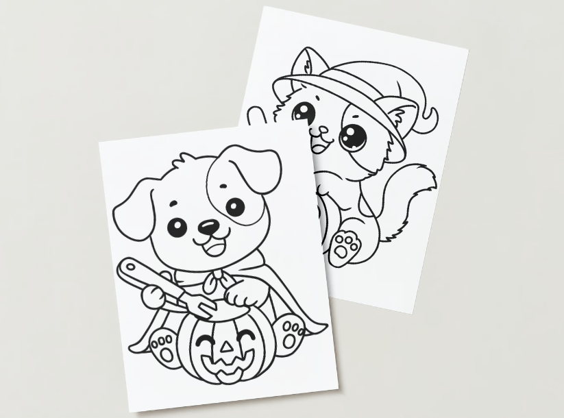 Halloween Activity Pages product image (3)